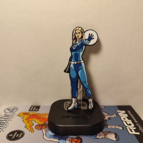 Fantastic Four Quest Mystery Enamel Pin Sealed Box Official FigPin Badge - Picture 6 of 7